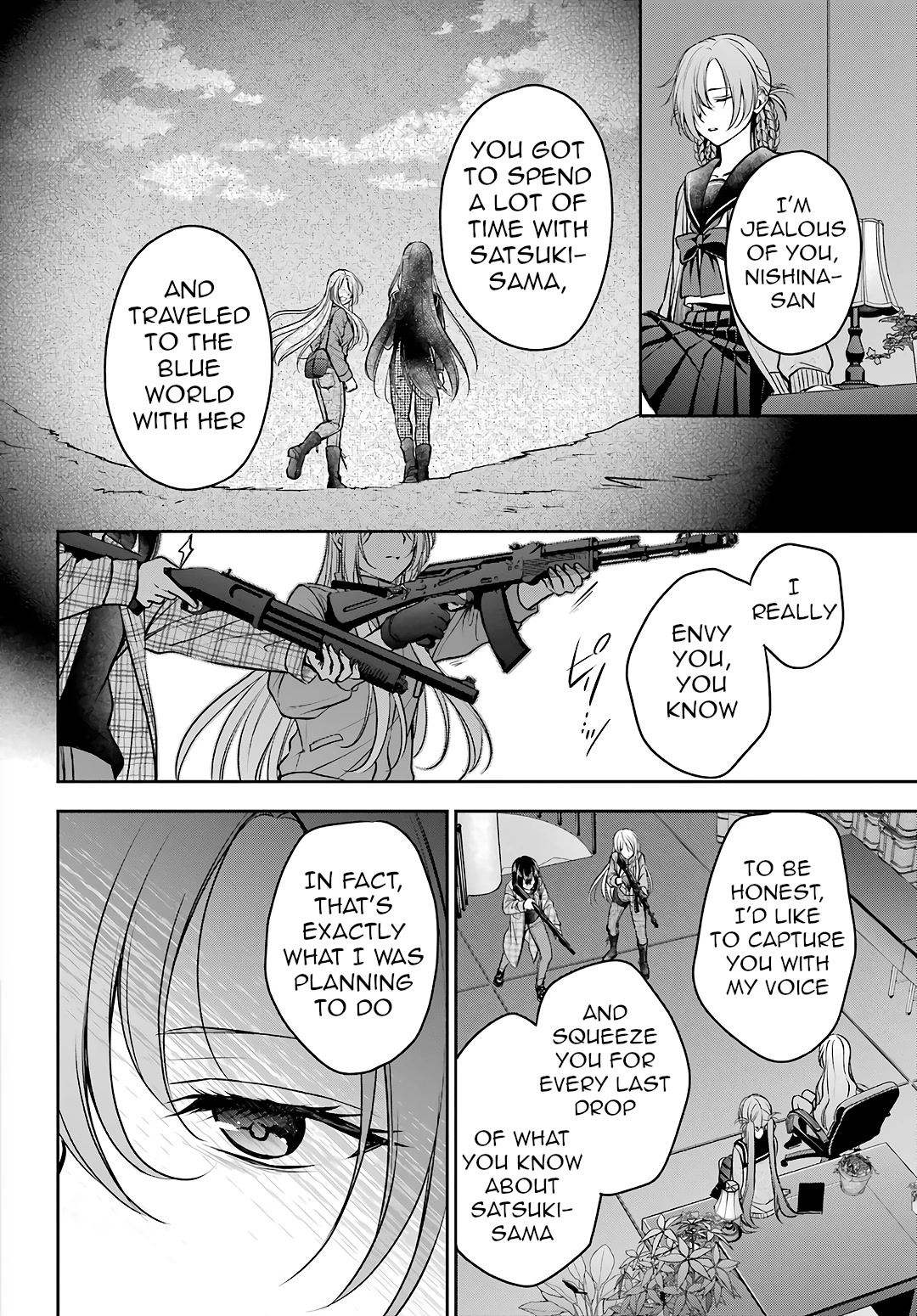 Urasekai Picnic Chapter 61 page 17 - Chapter 61: The Whispered Voice Requires Self-Responsibility VIII