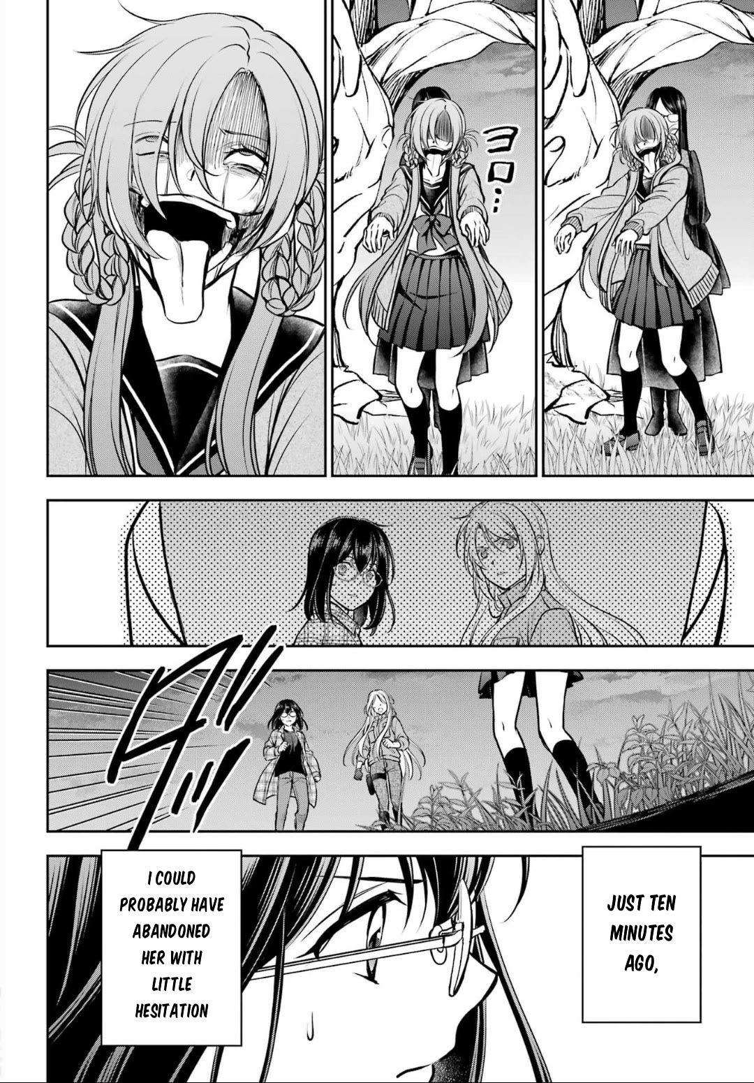 Urasekai Picnic Chapter 63 page 10 - Chapter 63: The Whispered Voice Requires Self-Responsibility X
