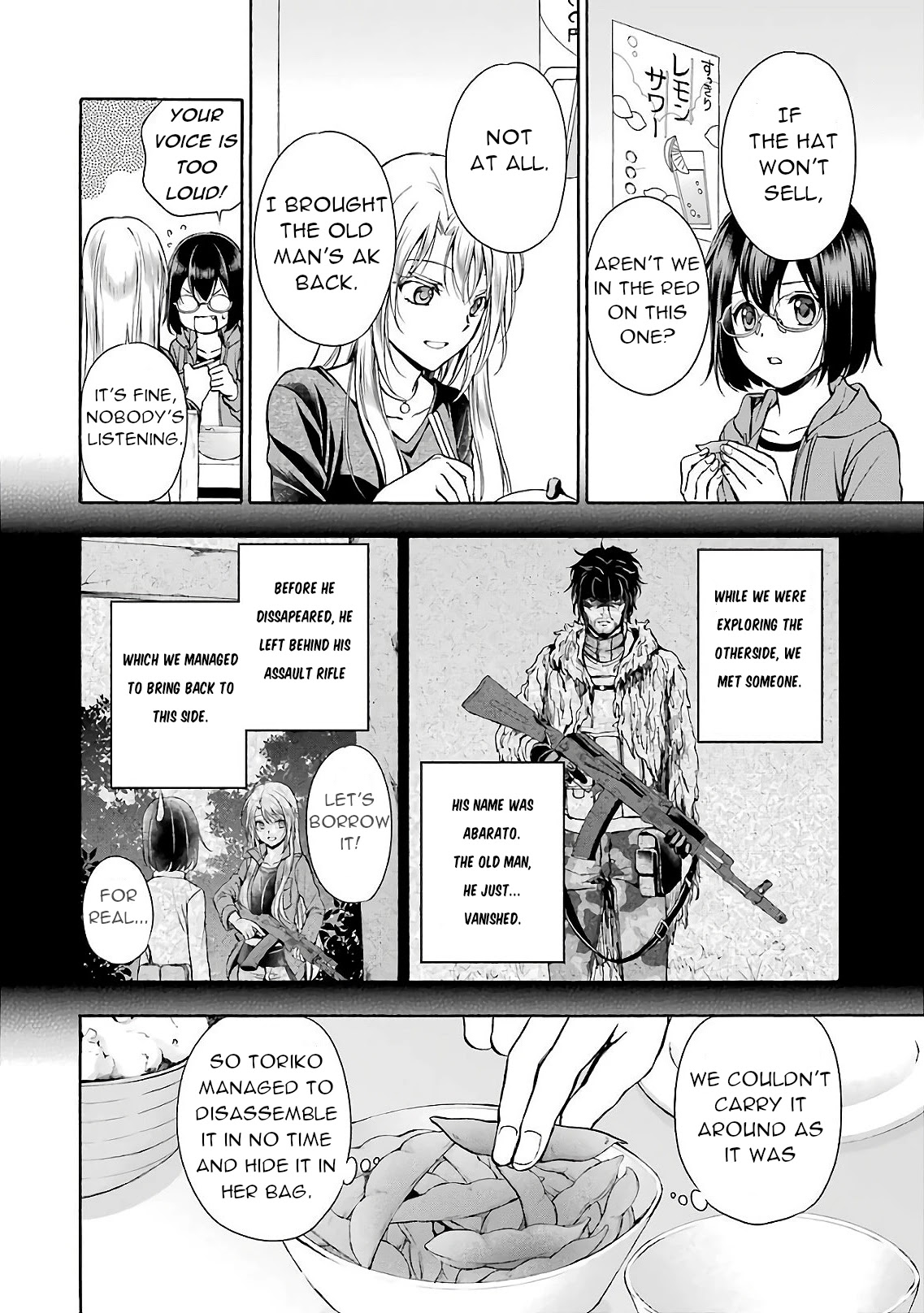 Urasekai Picnic Chapter 7 page 10 - Chapter 7: Kisaragi Station I