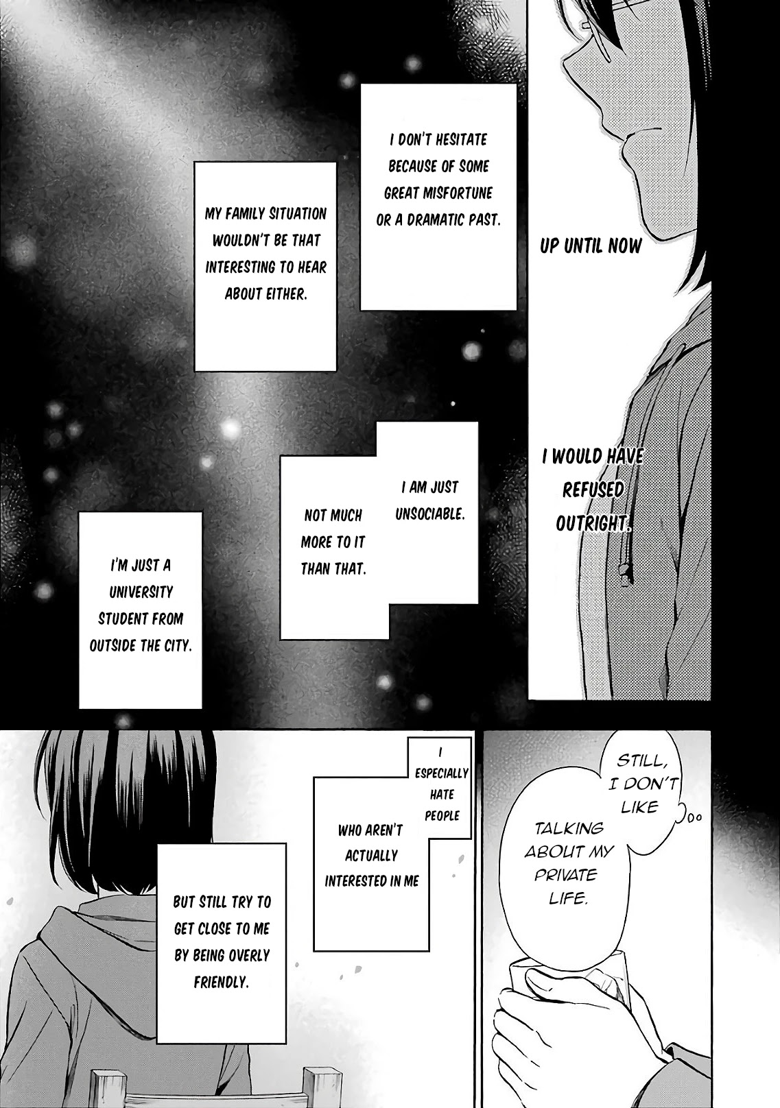 Urasekai Picnic Chapter 7 page 13 - Chapter 7: Kisaragi Station I