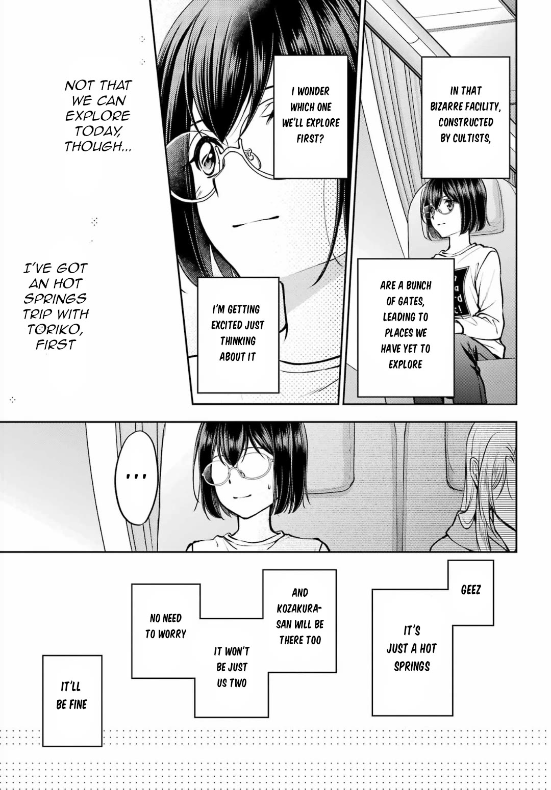 Urasekai Picnic Chapter 72 page 35 - Chapter 72: The Inviting Hot Springs I