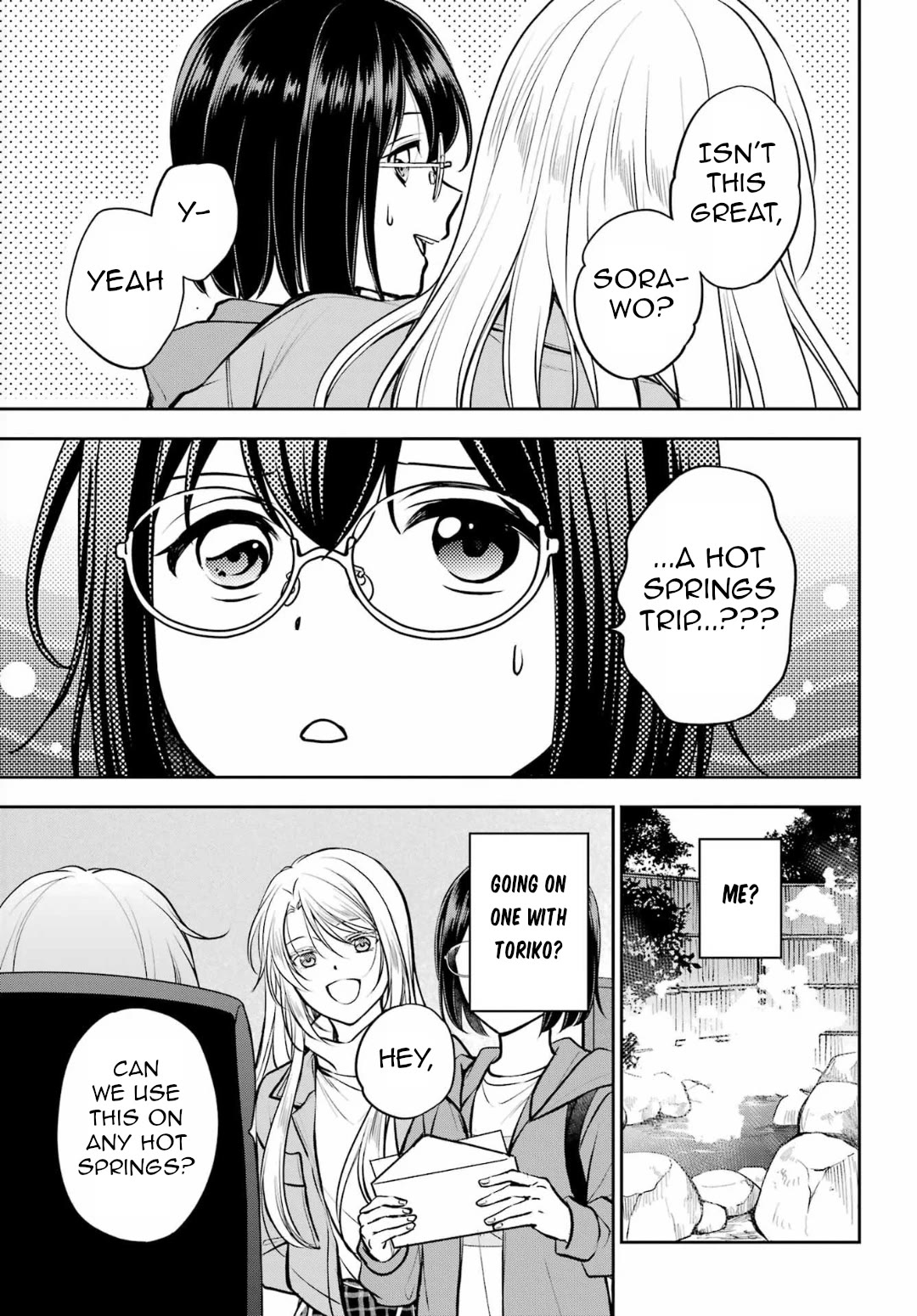 Urasekai Picnic Chapter 72 page 5 - Chapter 72: The Inviting Hot Springs I