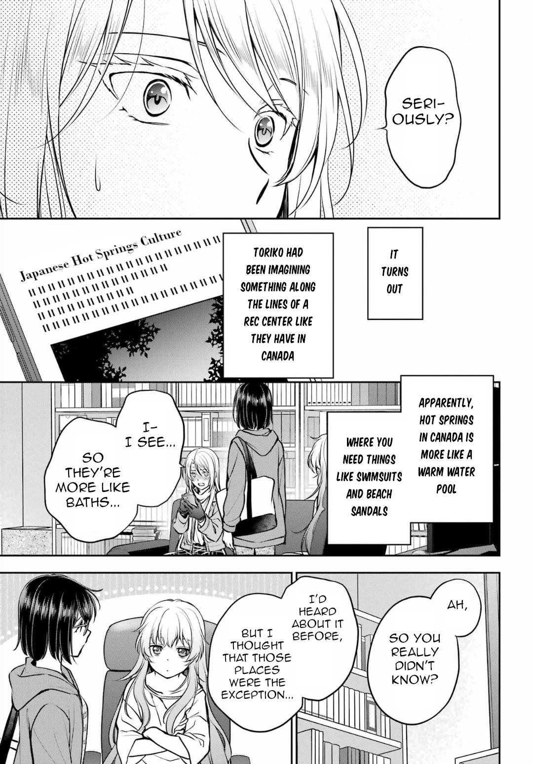Urasekai Picnic Chapter 72 page 7 - Chapter 72: The Inviting Hot Springs I