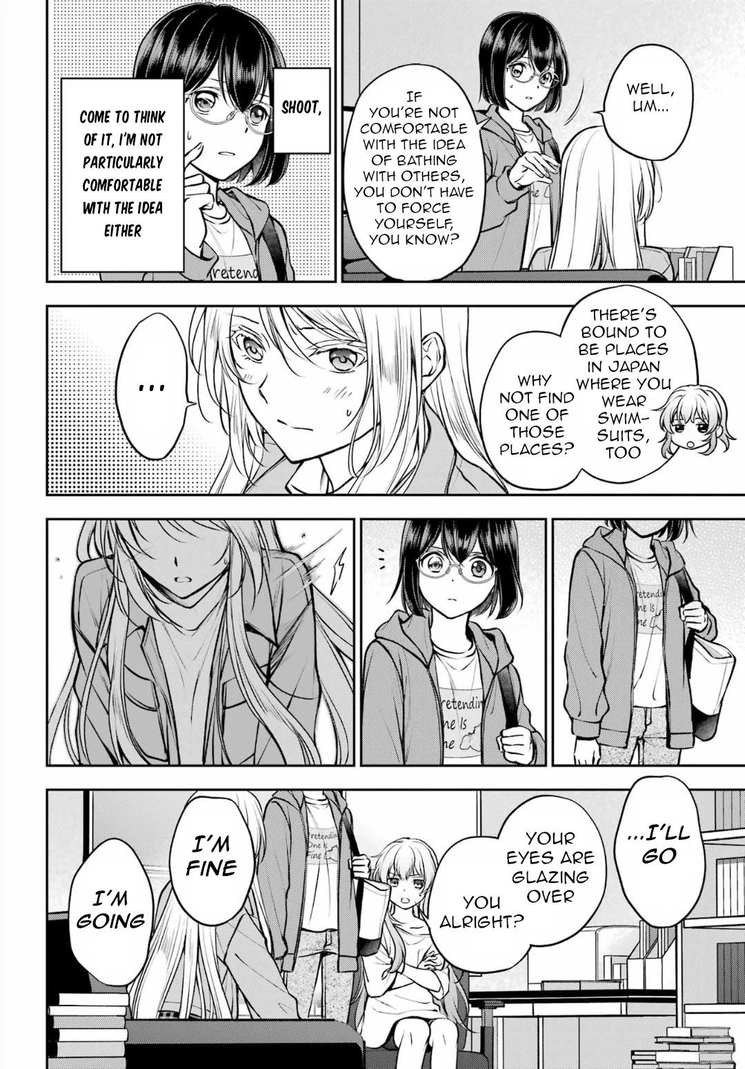 Urasekai Picnic Chapter 72 page 8 - Chapter 72: The Inviting Hot Springs I