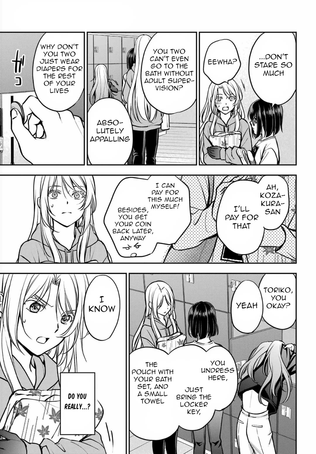 Urasekai Picnic Chapter 73 page 12 - Chapter 73: The Inviting Hot Springs II