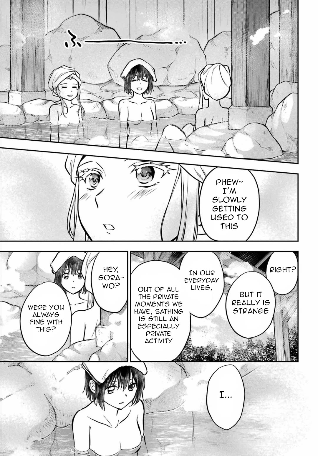 Urasekai Picnic Chapter 73 page 19 - Chapter 73: The Inviting Hot Springs II