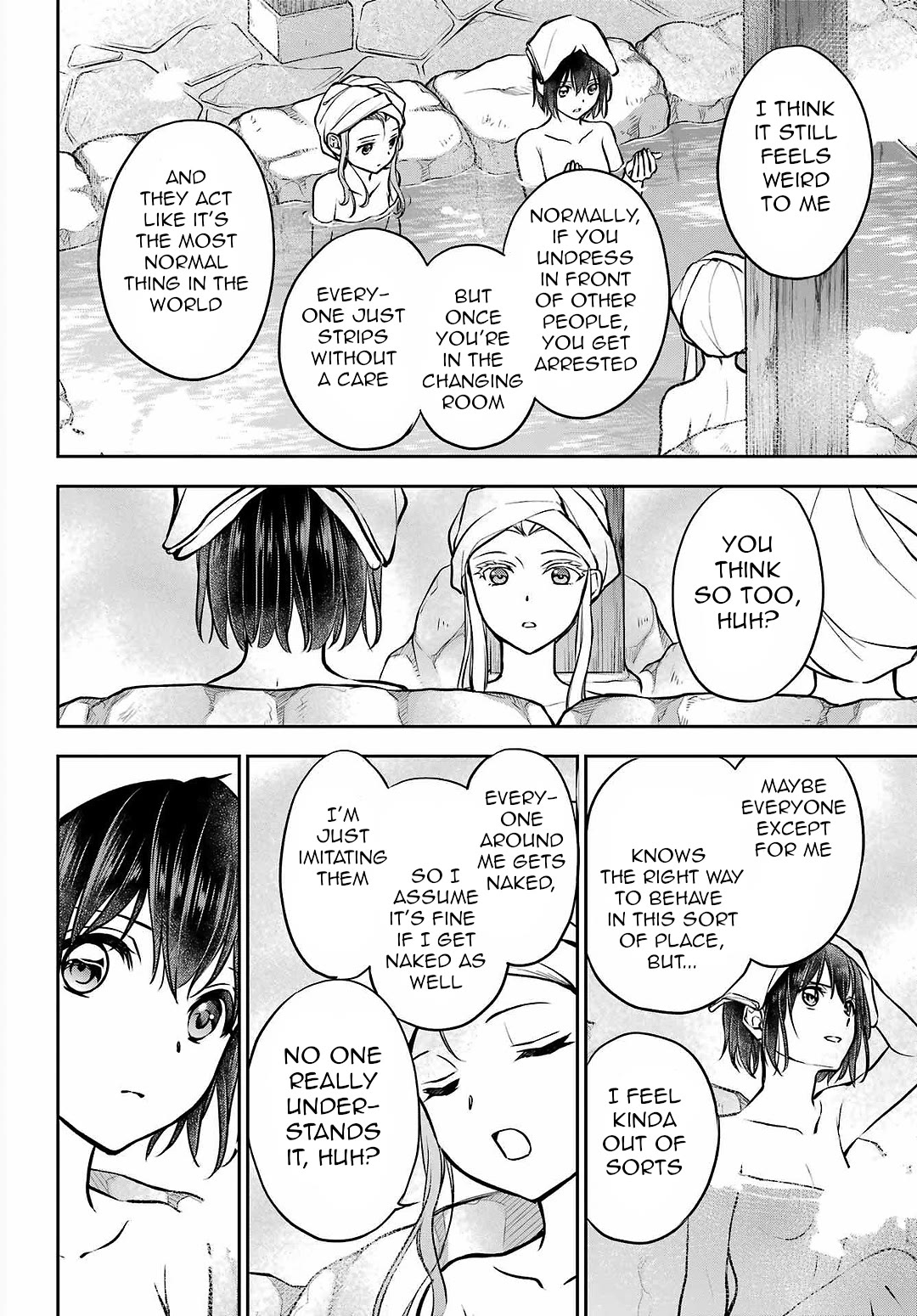 Urasekai Picnic Chapter 73 page 20 - Chapter 73: The Inviting Hot Springs II