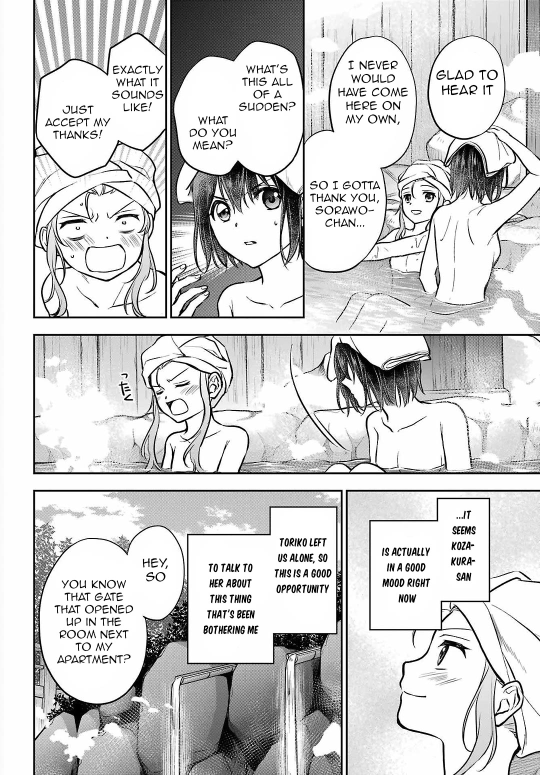 Urasekai Picnic Chapter 73 page 24 - Chapter 73: The Inviting Hot Springs II