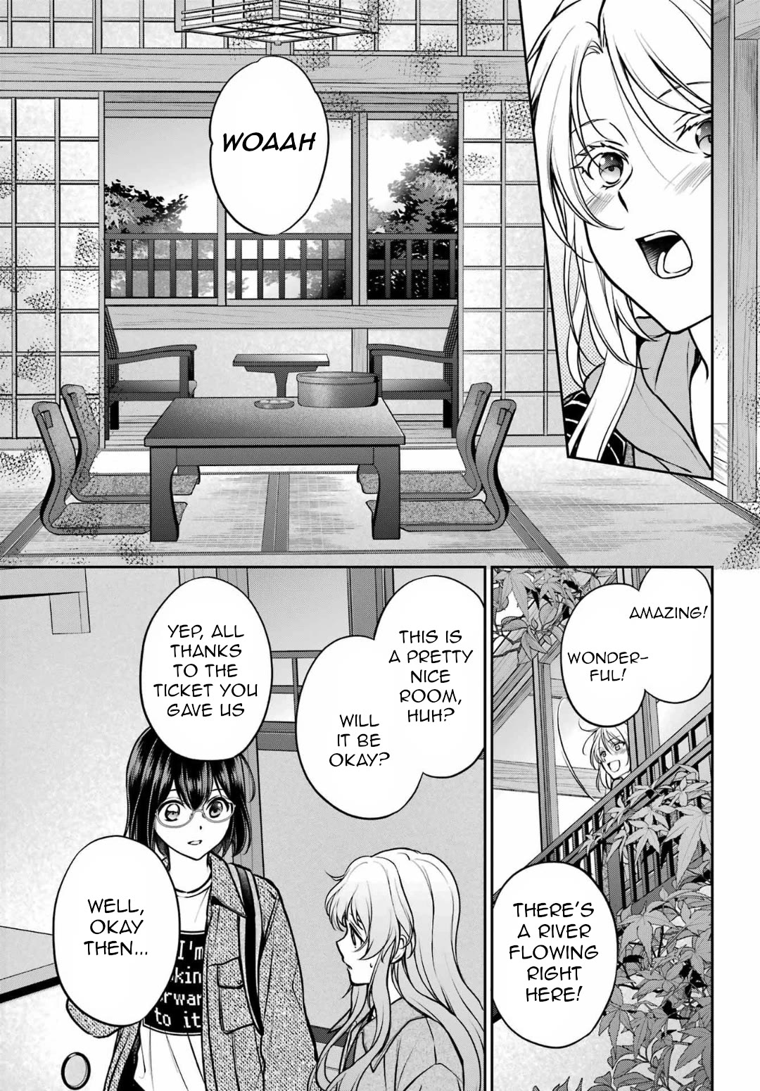 Urasekai Picnic Chapter 73 page 3 - Chapter 73: The Inviting Hot Springs II