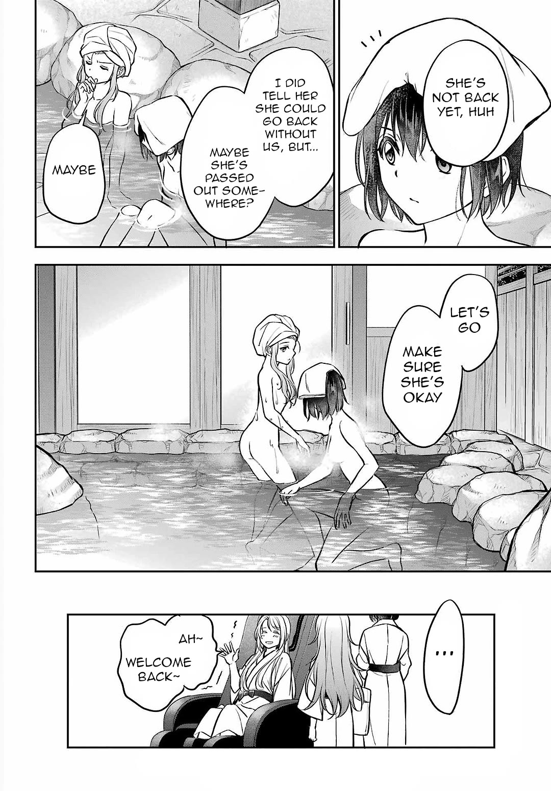 Urasekai Picnic Chapter 73 page 40 - Chapter 73: The Inviting Hot Springs II