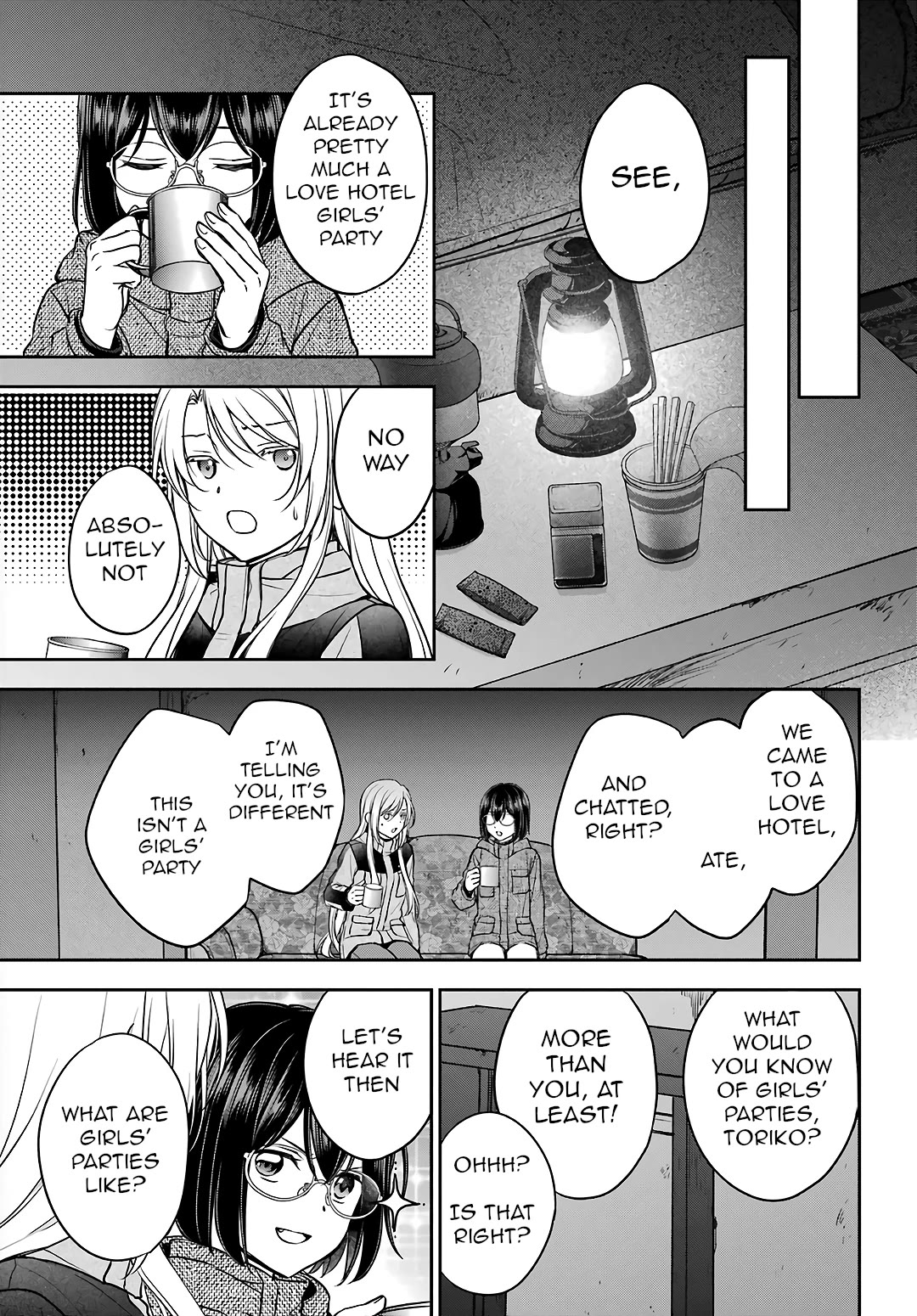 Urasekai Picnic Chapter 77 page 17 - Chapter 77: Overnight on the Otherside III