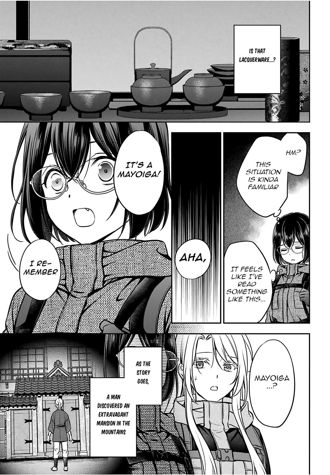 Urasekai Picnic Chapter 84 page 19 - Chapter 84: Alone Together in a Mayoiga I