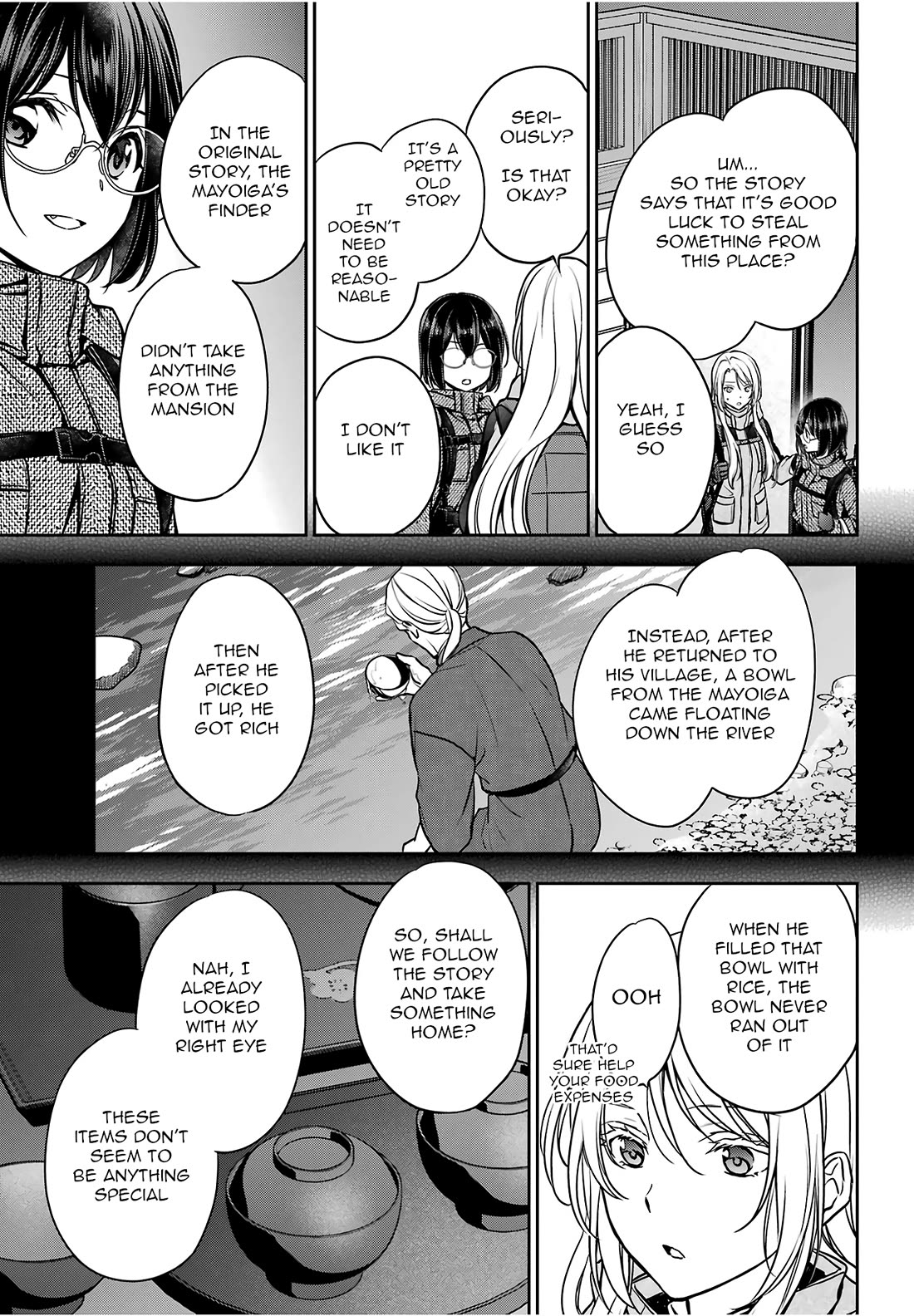 Urasekai Picnic Chapter 84 page 21 - Chapter 84: Alone Together in a Mayoiga I
