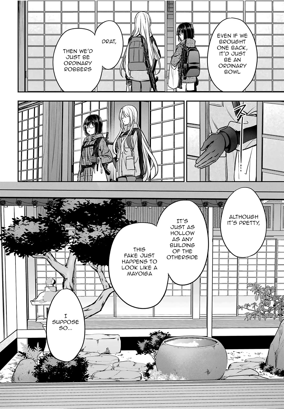Urasekai Picnic Chapter 84 page 22 - Chapter 84: Alone Together in a Mayoiga I