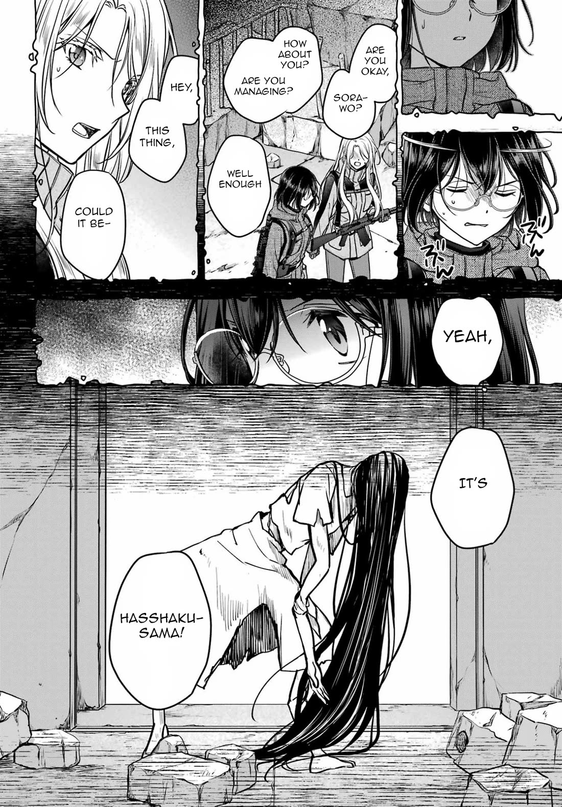 Urasekai Picnic Chapter 87 page 18 - Chapter 87: Hasshaku-sama Revival II