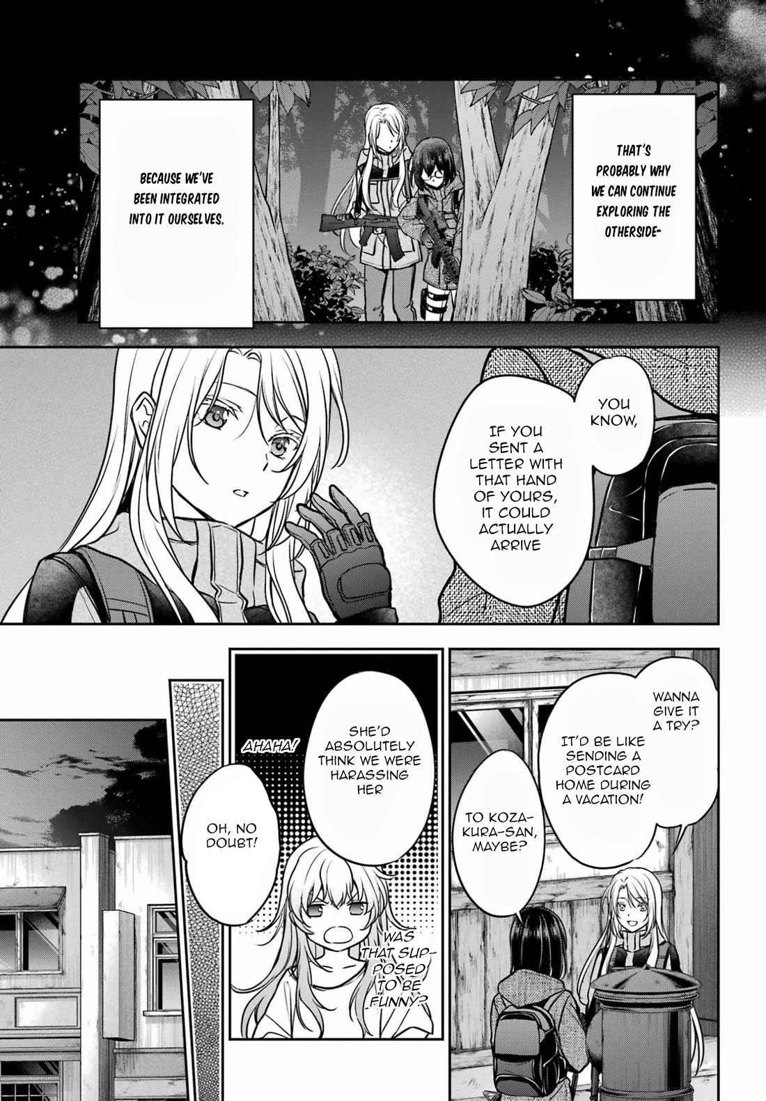 Urasekai Picnic Chapter 88 page 28 - Chapter 88: Hasshaku-sama Revival III