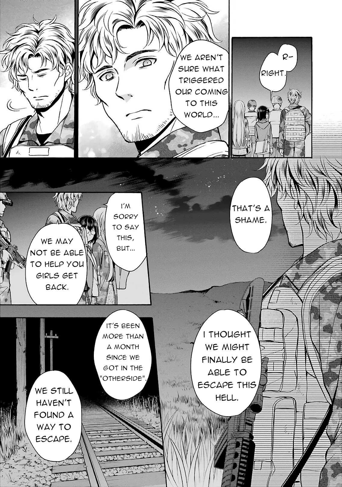 Urasekai Picnic Chapter 9 page 14 - Chapter 9: Kisaragi Station III
