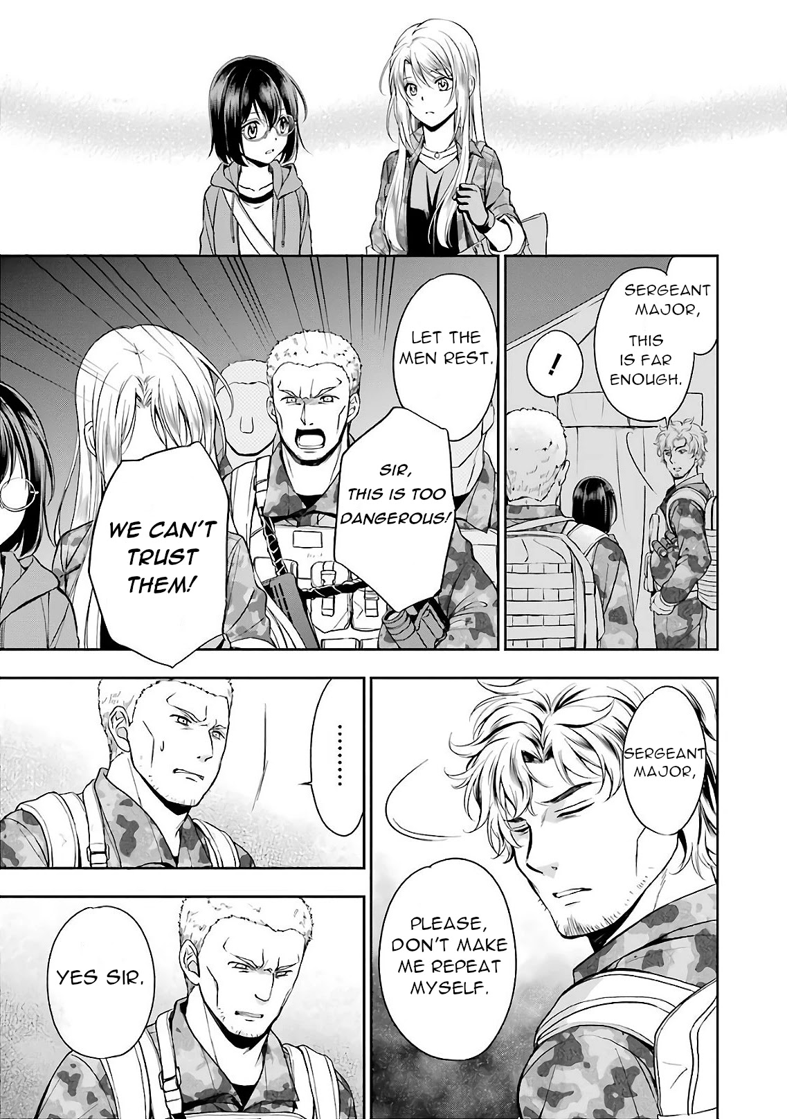 Urasekai Picnic Chapter 9 page 28 - Chapter 9: Kisaragi Station III