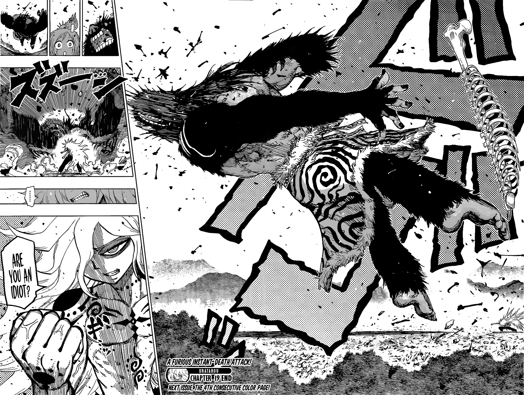 Uratarou Chapter 19 page 19 - Chapter 19: Kin Kuma-Douji, Return To Demon Island