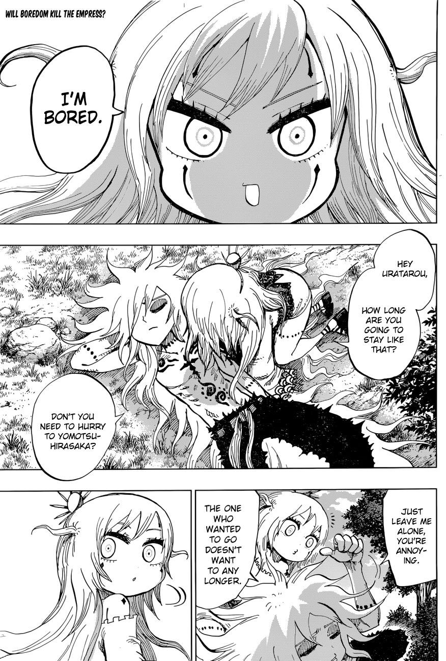 Uratarou Chapter 20 page 3 - Chapter 20: Emperor Antoku & Chiyo.