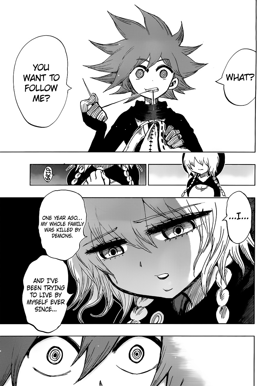 Uratarou Chapter 36 page 11 - Chapter 36: Seven Remains