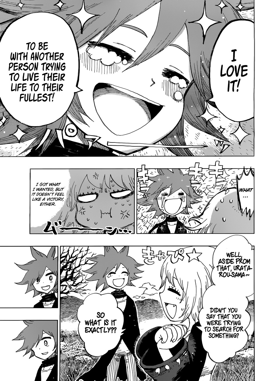 Uratarou Chapter 36 page 17 - Chapter 36: Seven Remains
