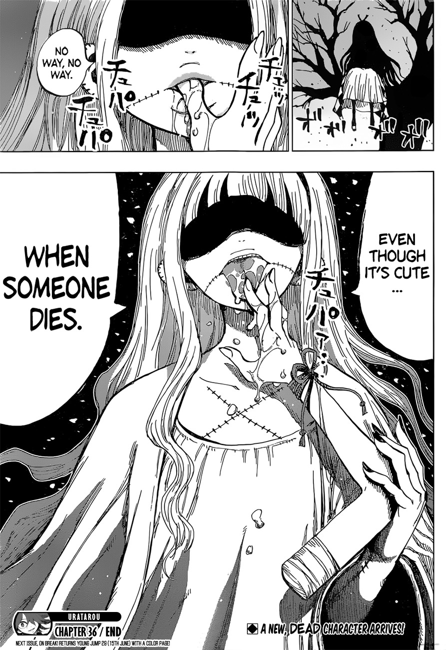 Uratarou Chapter 36 page 20 - Chapter 36: Seven Remains