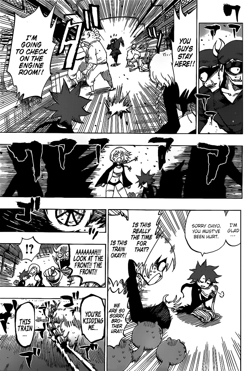Uratarou Chapter 42 page 14 - Chapter 42: Demon Fire Train 2