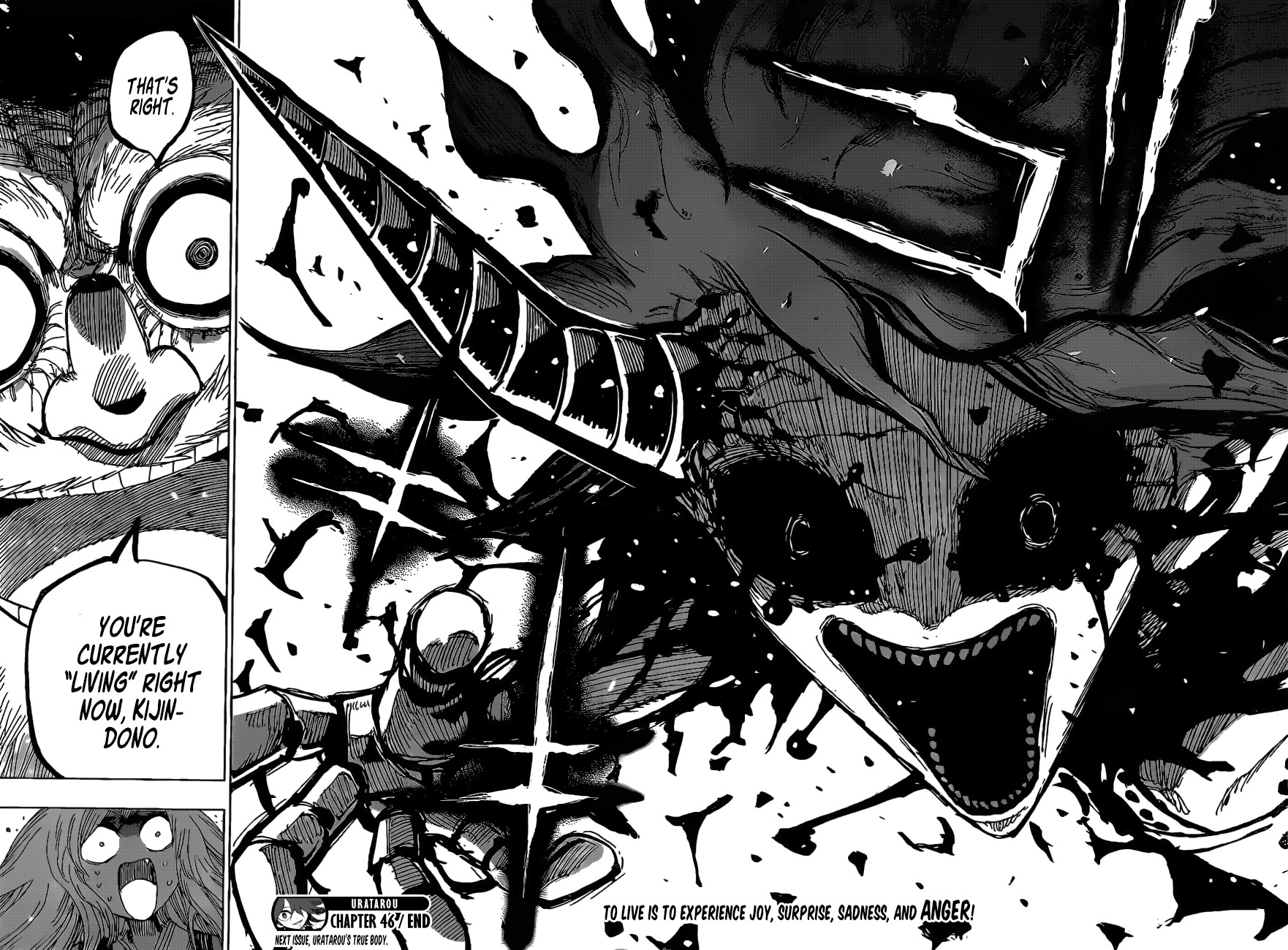 Uratarou Chapter 46 page 19 - Chapter 46: Satori Youkai