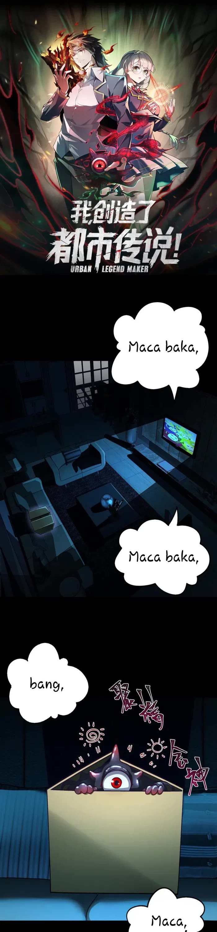 Urban Legend Maker Chapter 5 page 1 - Chapter 5