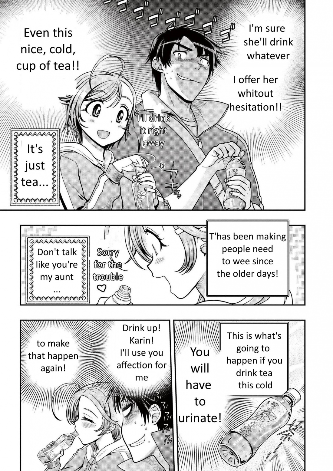 Ureshon! Chapter 6 page 13 - Chapter 6: In the middle of the footbridge [Low quality]