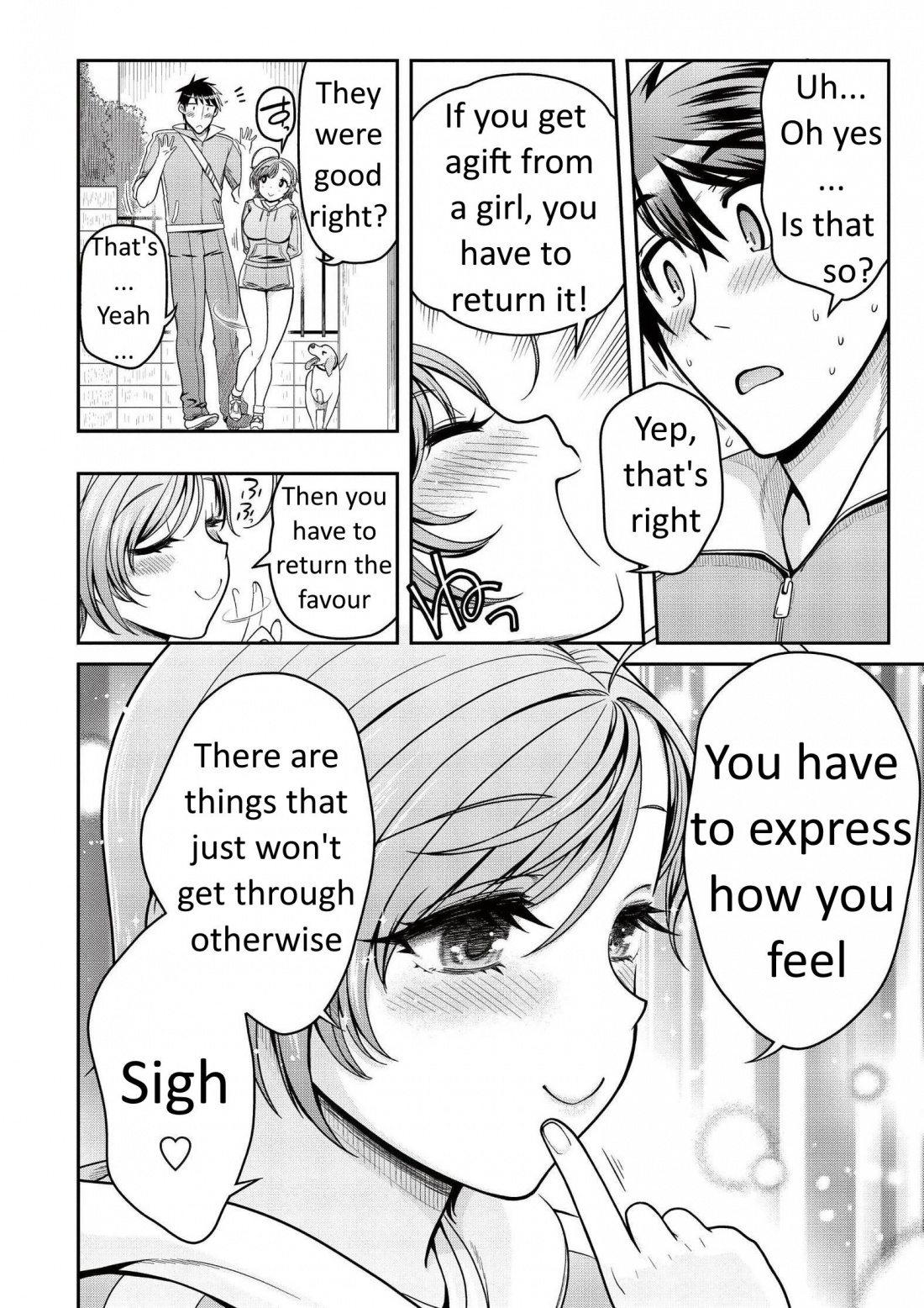 Ureshon! Chapter 6 page 24 - Chapter 6: In the middle of the footbridge [Low quality]