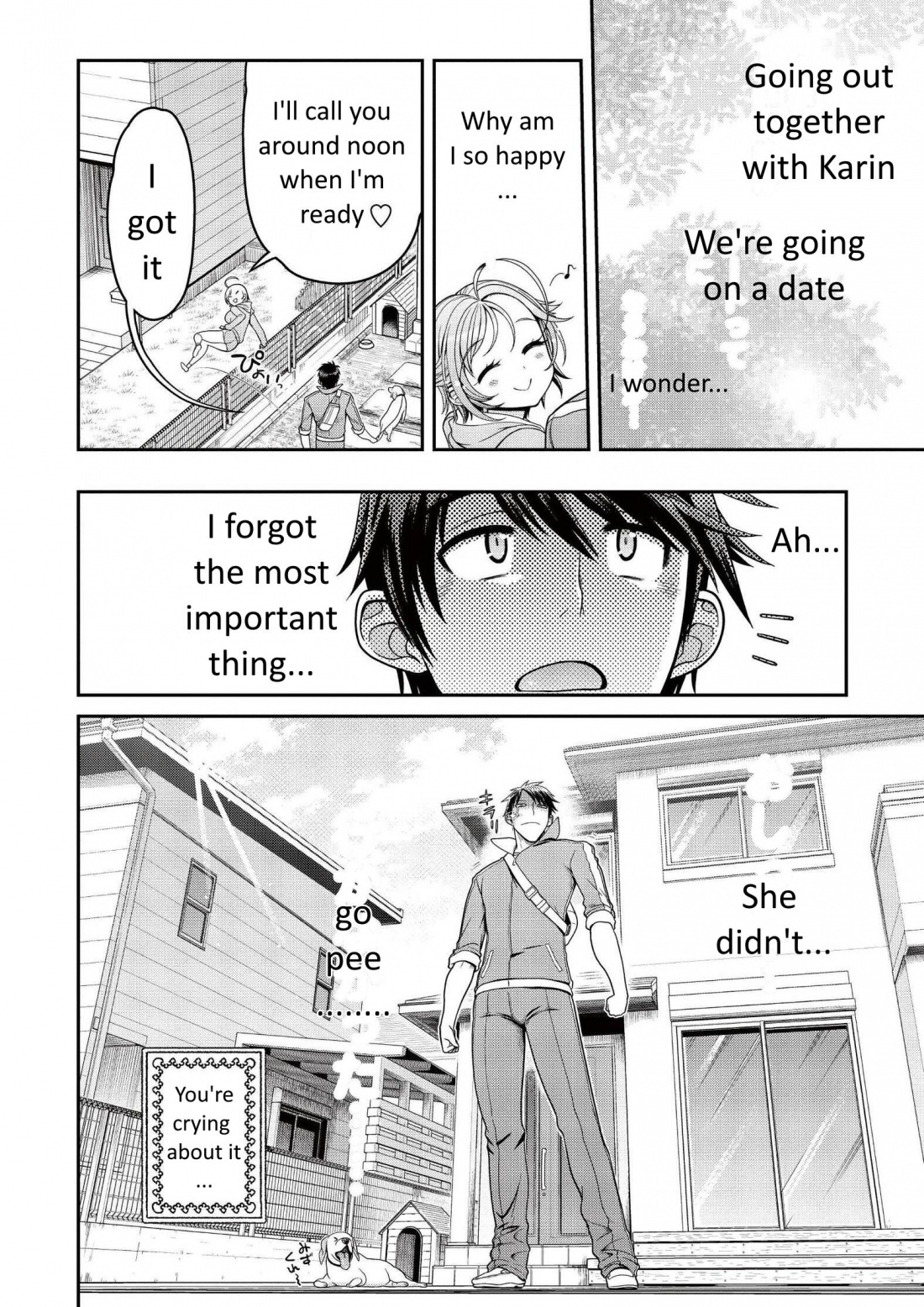 Ureshon! Chapter 6 page 28 - Chapter 6: In the middle of the footbridge [Low quality]
