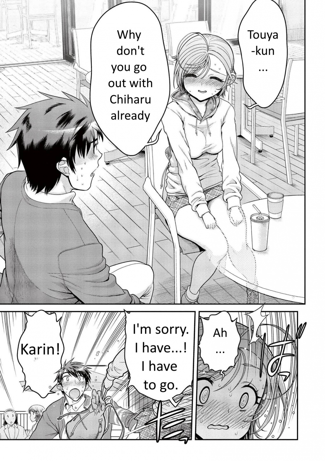 Ureshon! Chapter 6 page 43 - Chapter 6: In the middle of the footbridge [Low quality]
