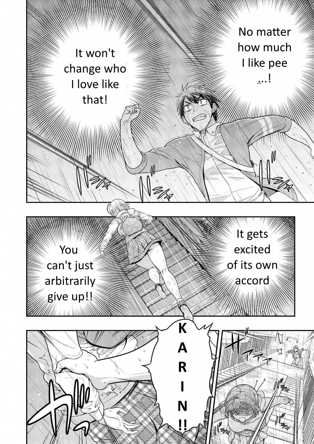 Ureshon! Chapter 6 page 46 - Chapter 6: In the middle of the footbridge [Low quality]