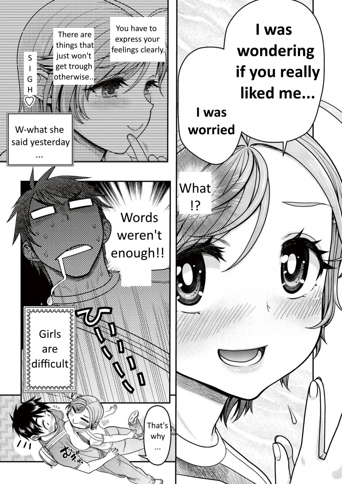 Ureshon! Chapter 7 page 14 - Chapter 7: My girlfriend [LQ]
