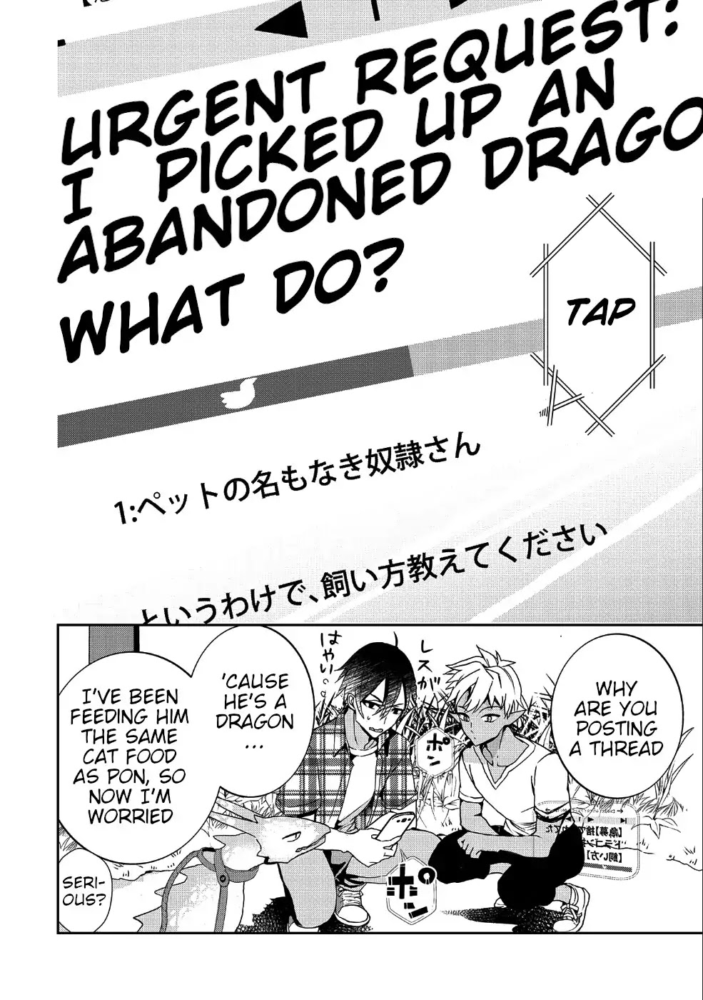 Urgent Request: How to Raise an Abandoned Dragon Chapter 1 page 17 - Chapter 1