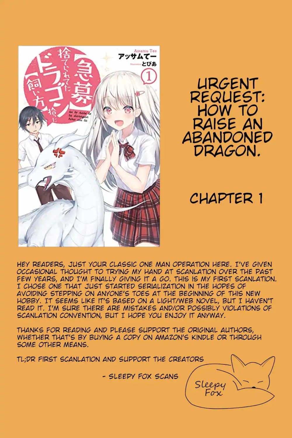 Urgent Request: How to Raise an Abandoned Dragon Chapter 1 page 31 - Chapter 1
