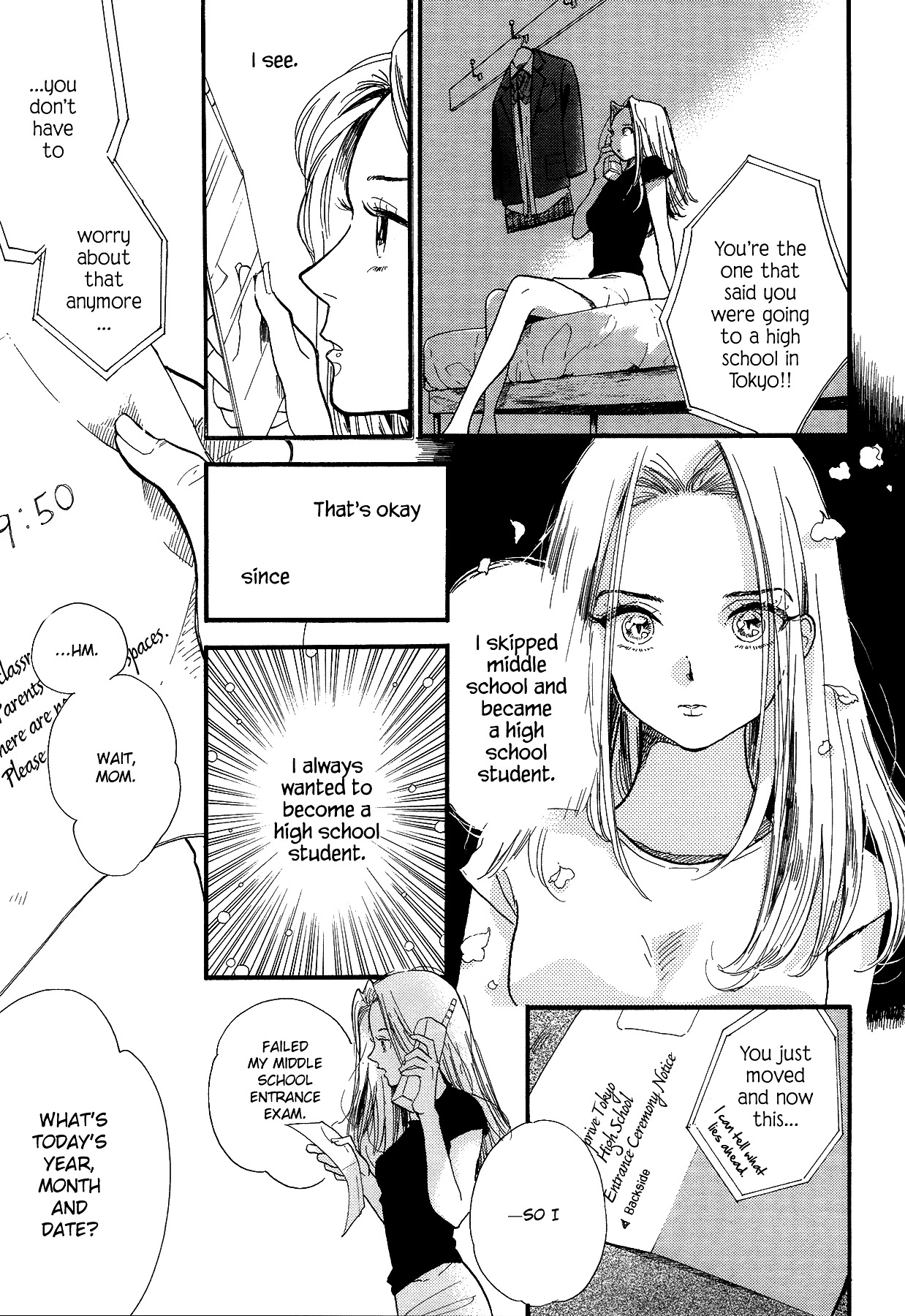 Urino Kiko Sakuhinshuu Chapter 1 page 6 - Chapter 1 : I Want To Be Happy