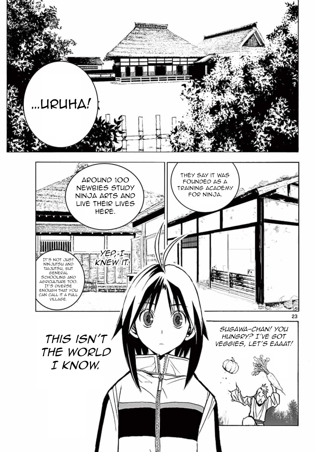 Uruha no Sekai de Arisugawa Chapter 1 page 20 - Chapter 1: Setting Out