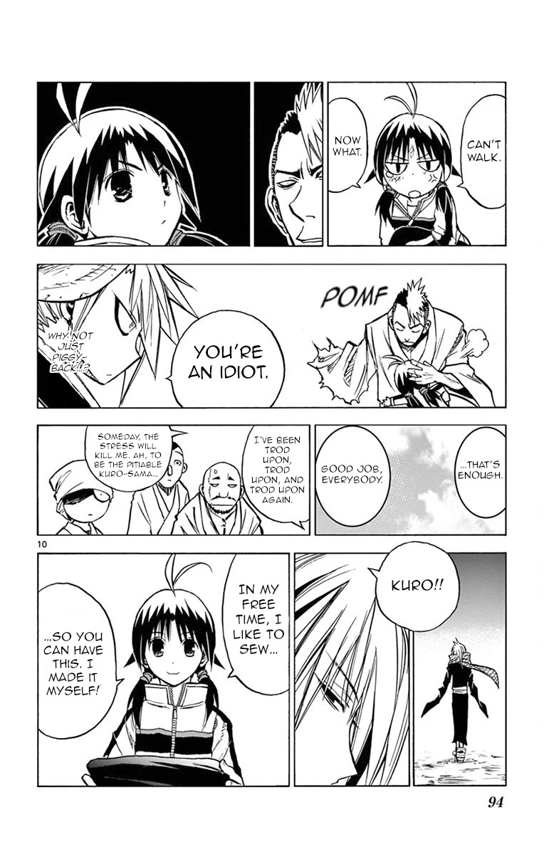 Uruha no Sekai de Arisugawa Chapter 5 page 10 - Chapter 5: Black and Red