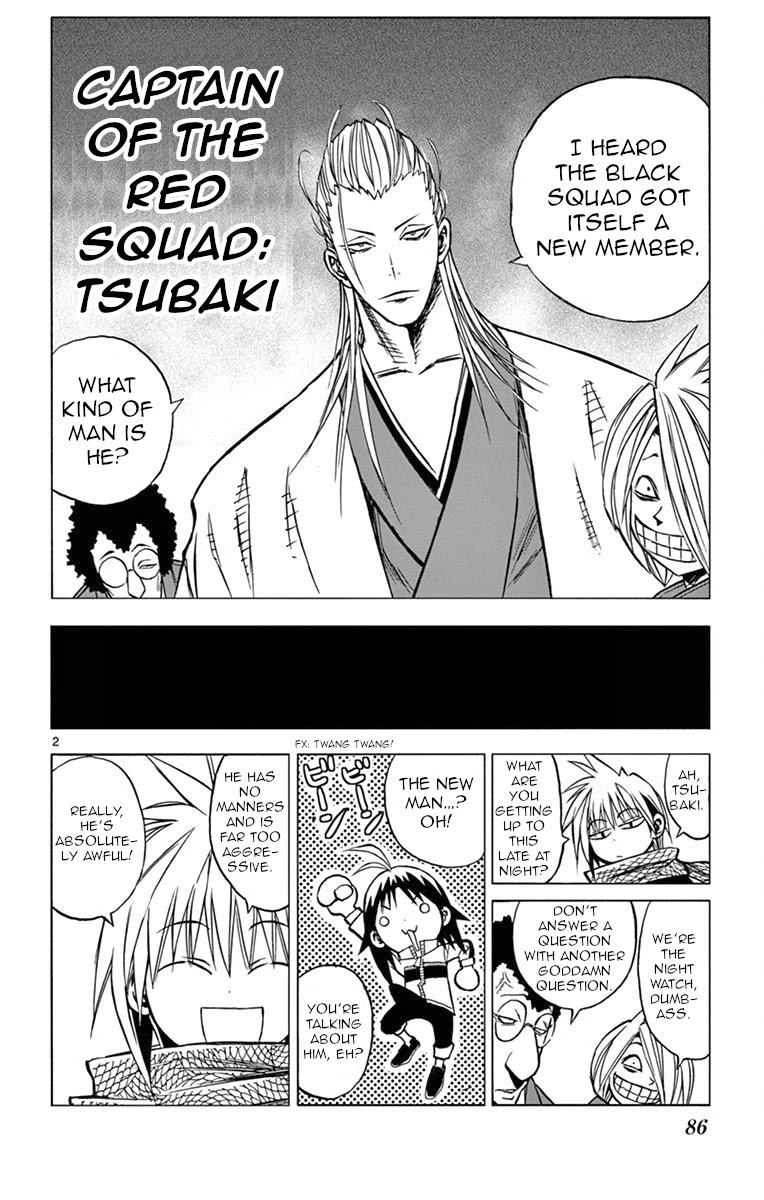 Uruha no Sekai de Arisugawa Chapter 5 page 2 - Chapter 5: Black and Red