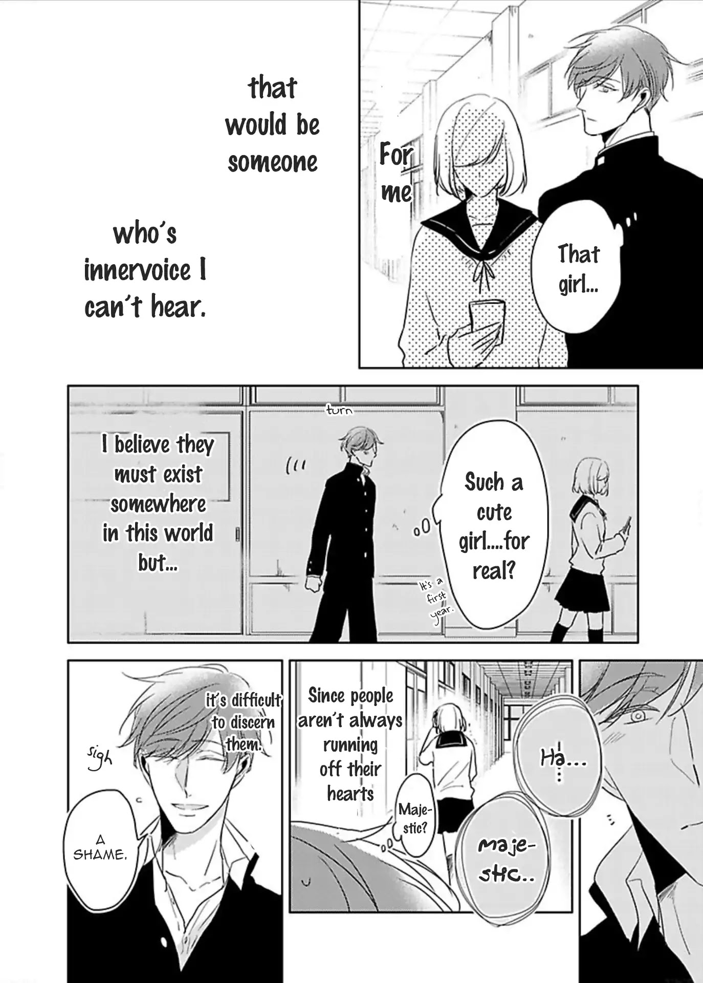 Urusai Kurai no Kokuhaku Kudasai Chapter 1 page 12 - Chapter 1