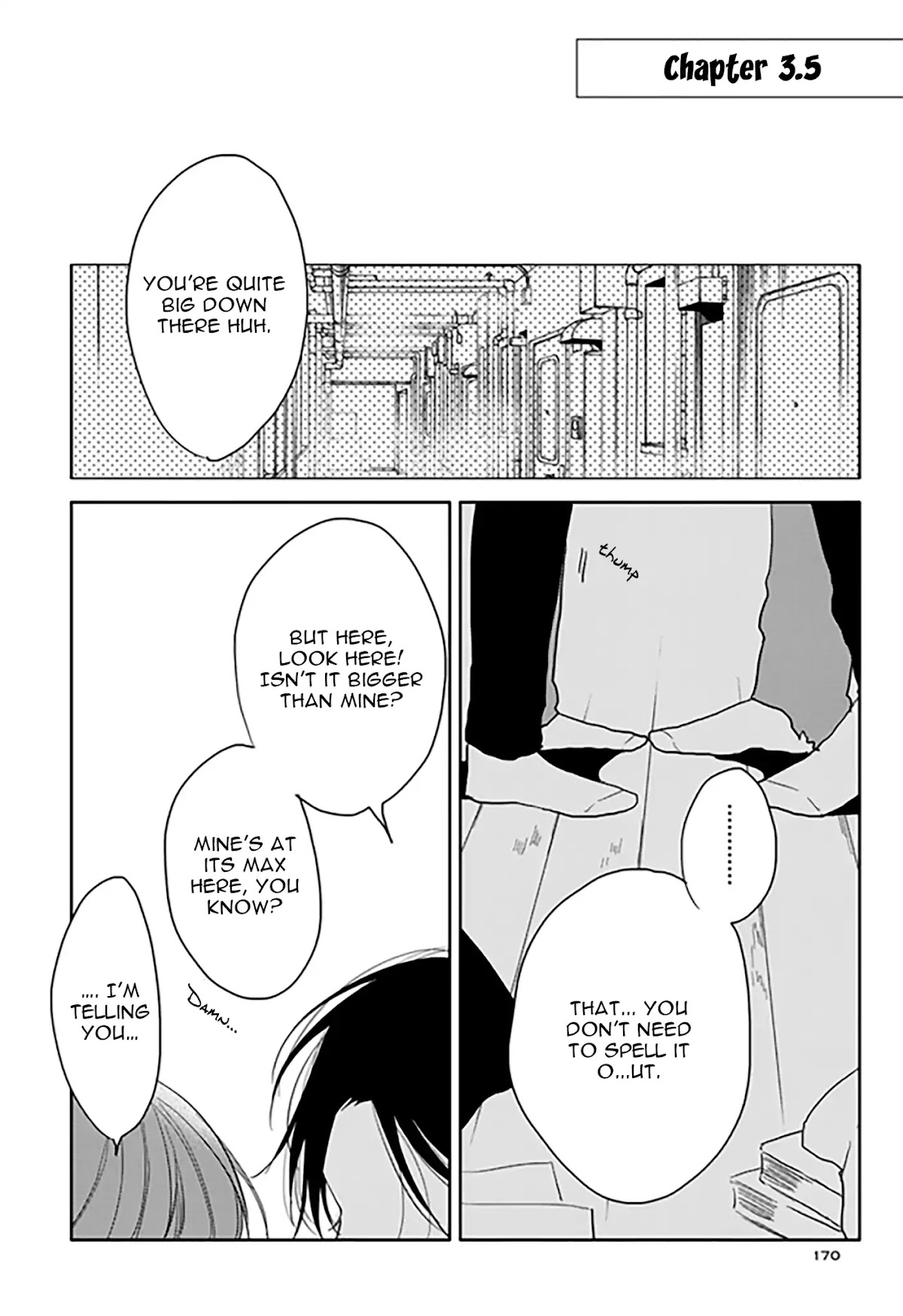 Urusai Kurai no Kokuhaku Kudasai Chapter 3.5 page 5 - Chapter 3.5