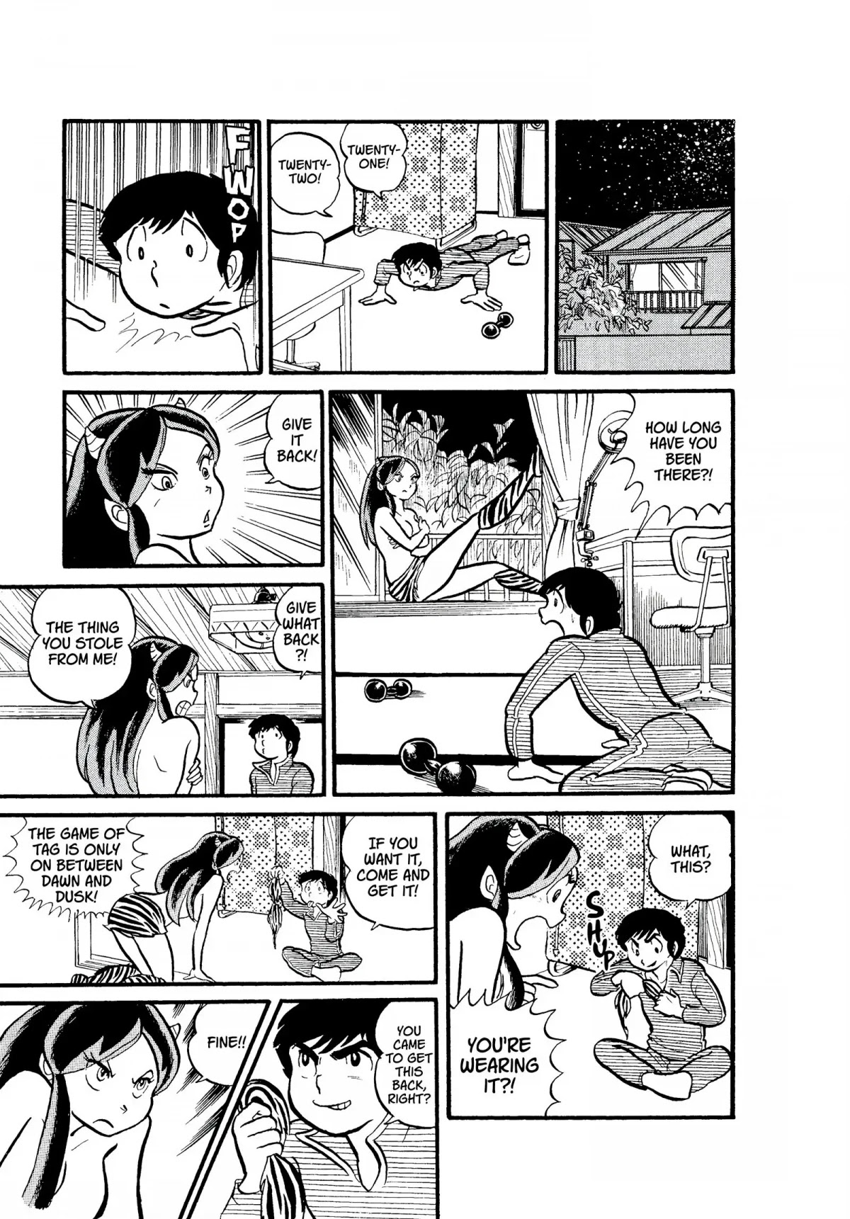 Urusei Yatsura Chapter 1 page 17 - Chapter 1: Young Love on the Run