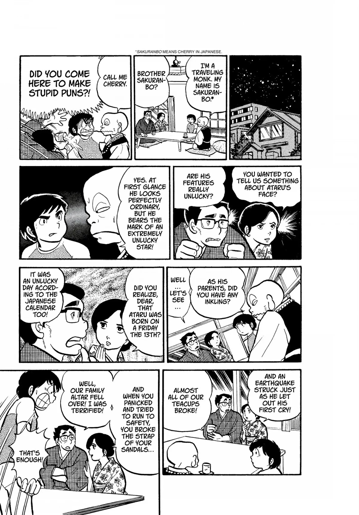Urusei Yatsura Chapter 1 page 9 - Chapter 1: Young Love on the Run
