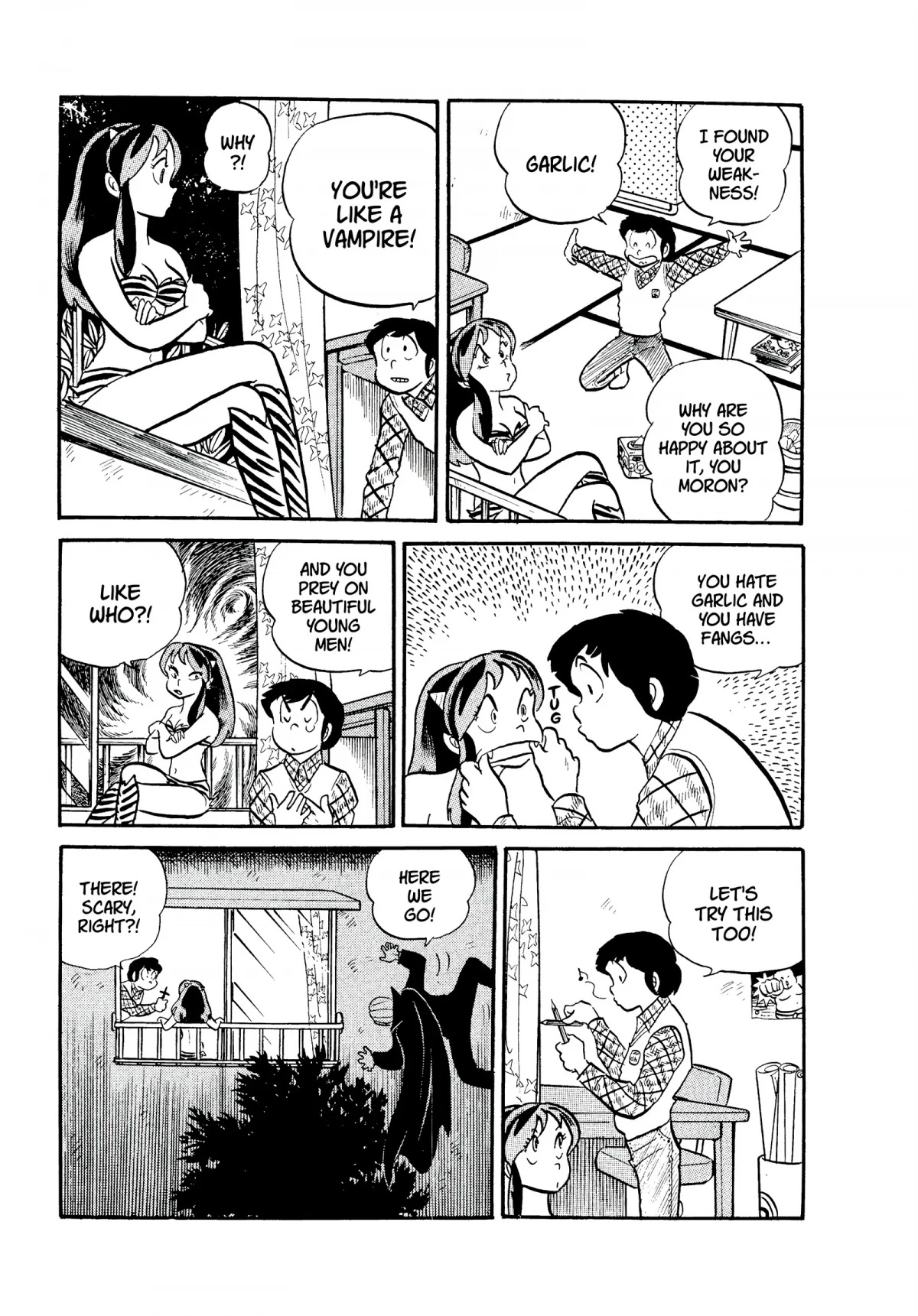 Urusei Yatsura Chapter 101 page 11 - Chapter 101: A Different Dracula