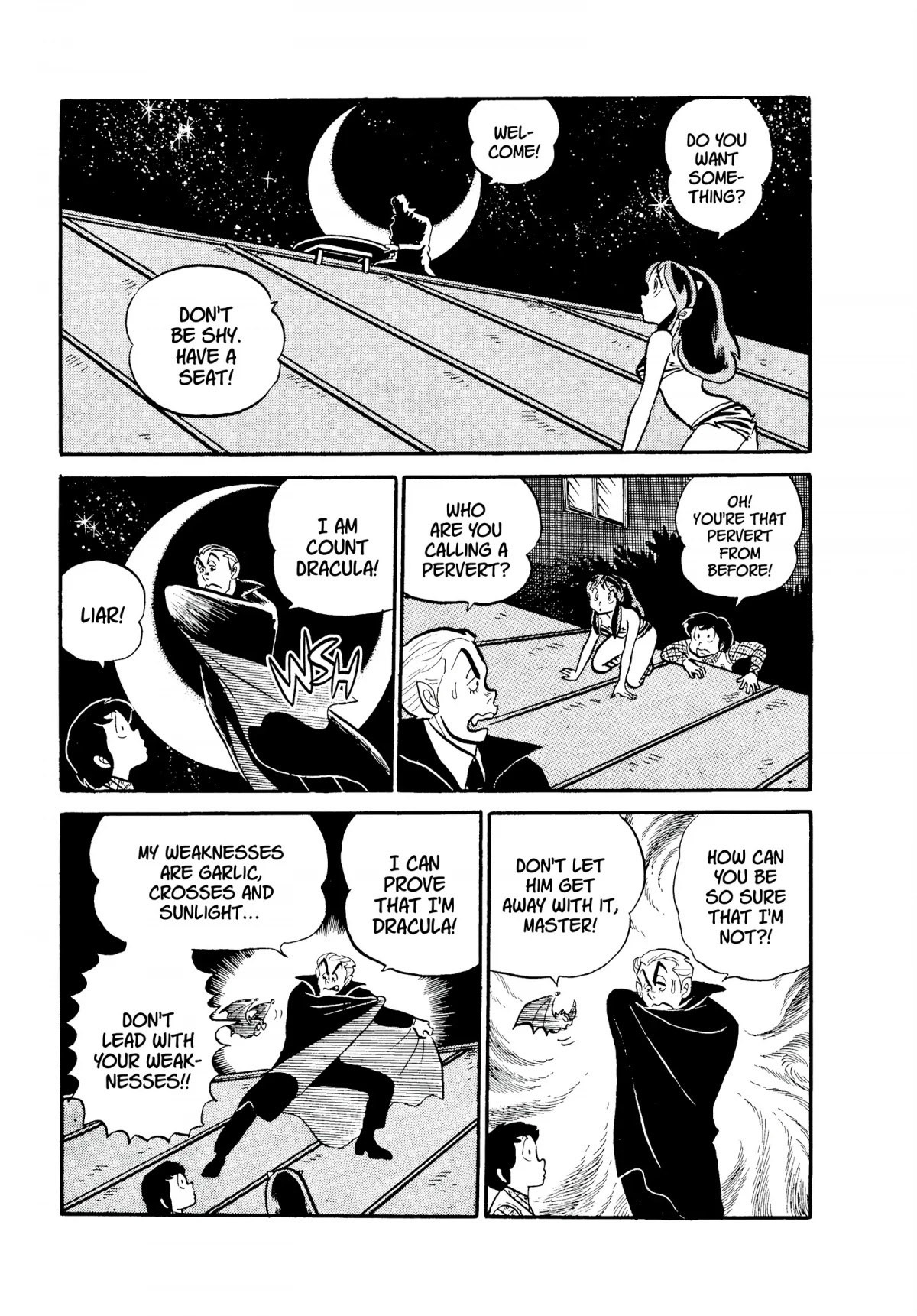 Urusei Yatsura Chapter 101 page 15 - Chapter 101: A Different Dracula