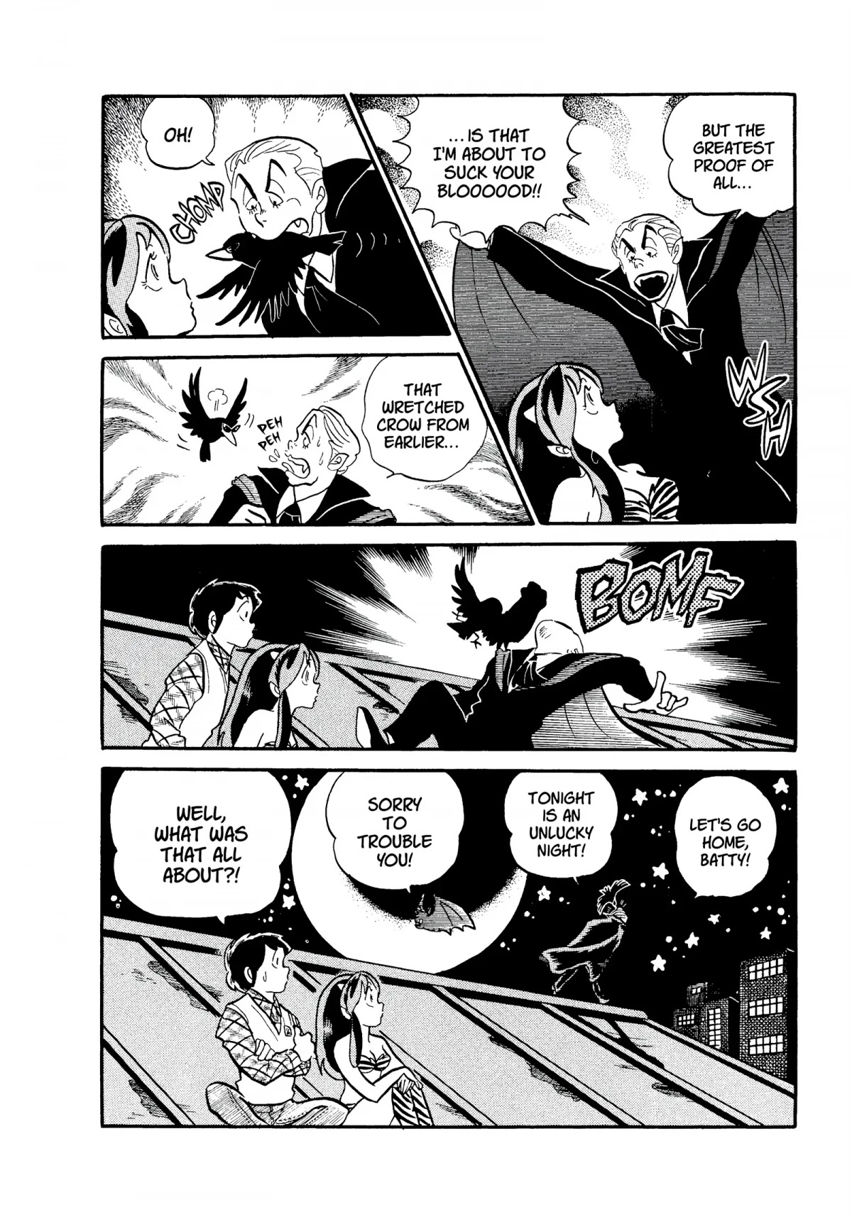 Urusei Yatsura Chapter 101 page 16 - Chapter 101: A Different Dracula