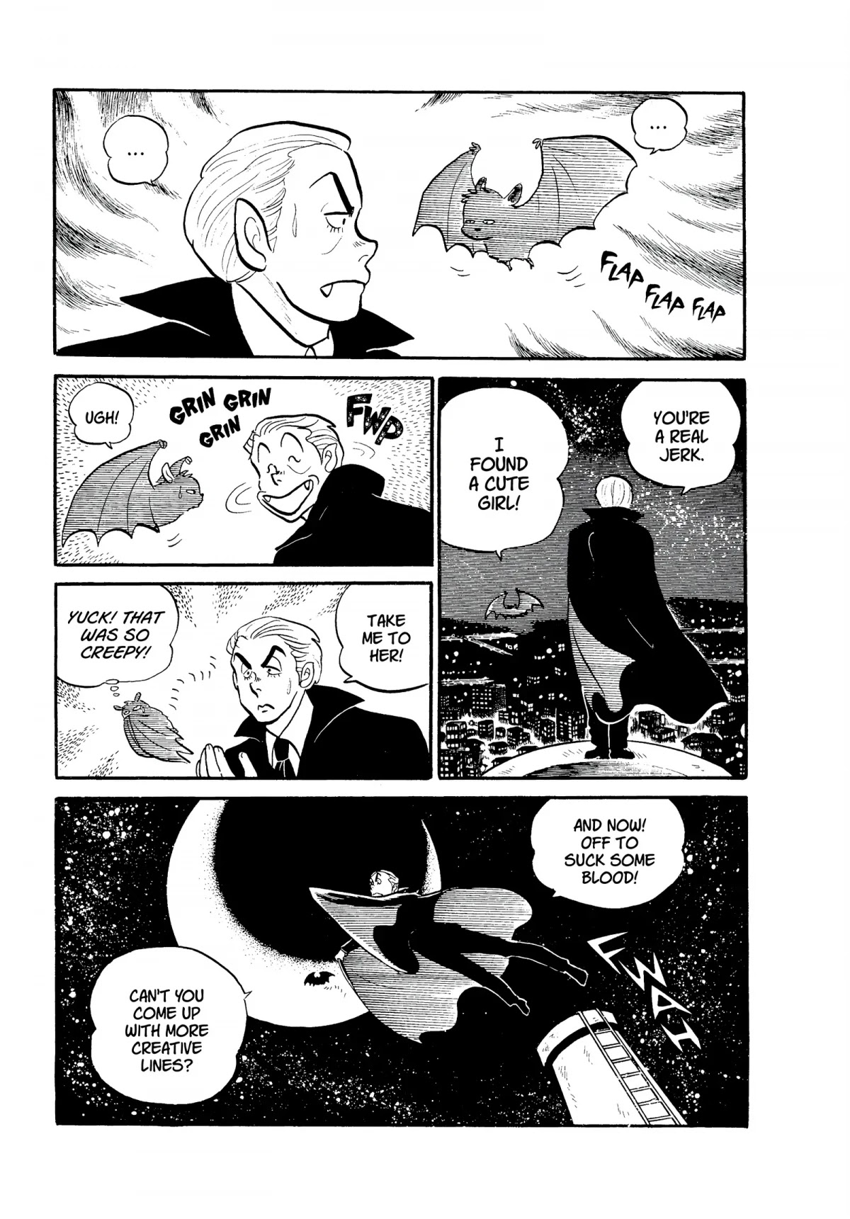 Urusei Yatsura Chapter 101 page 5 - Chapter 101: A Different Dracula